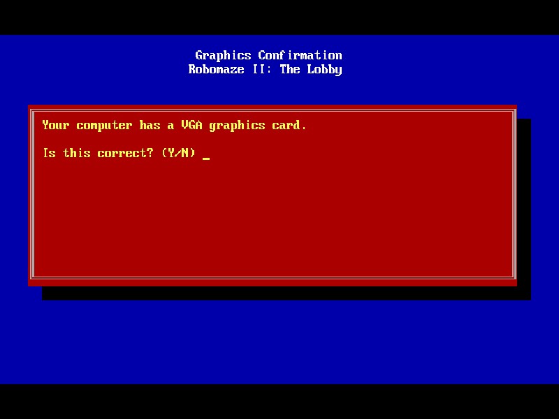 Robomaze II: The Lobby